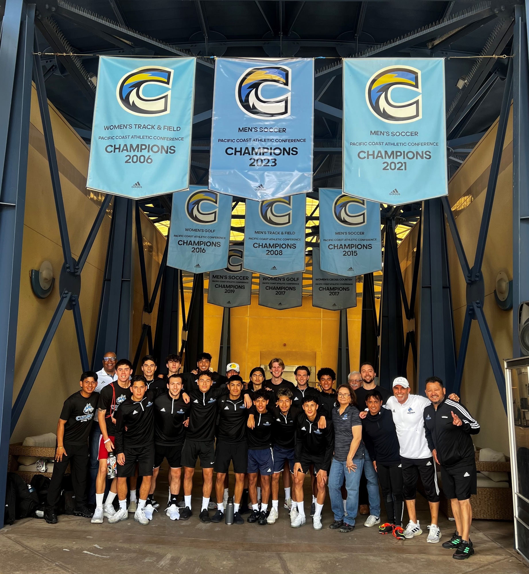 Men's Soccer Honors Fly High