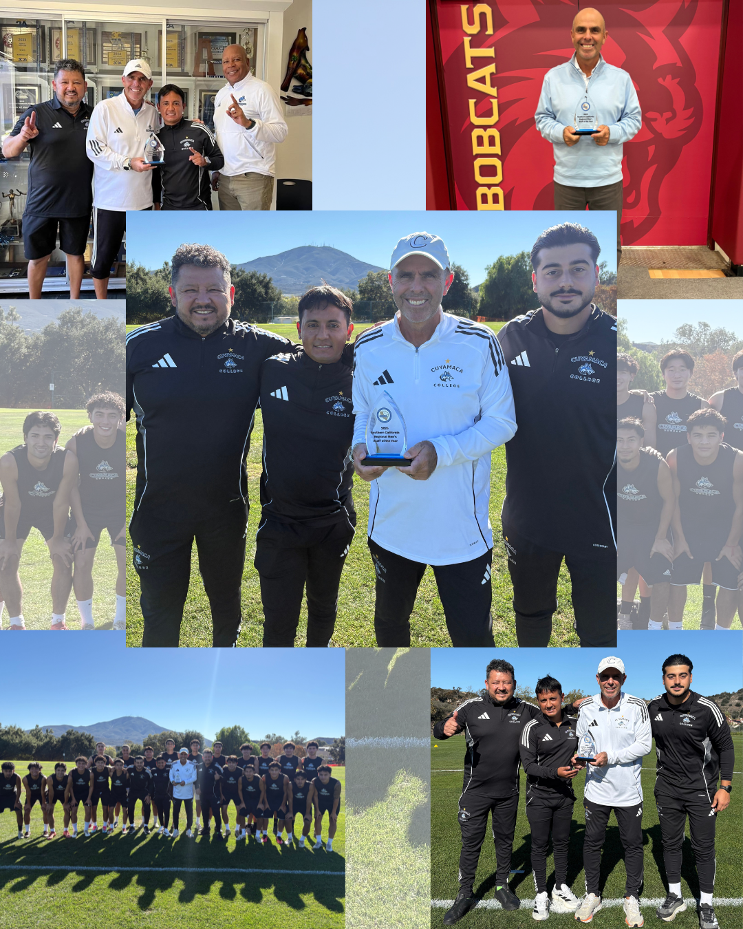 Coyotes Men&rsquo;s Soccer Coaching Staff Named 2025 Southern California Regional Men&rsquo;s Staff of the Year