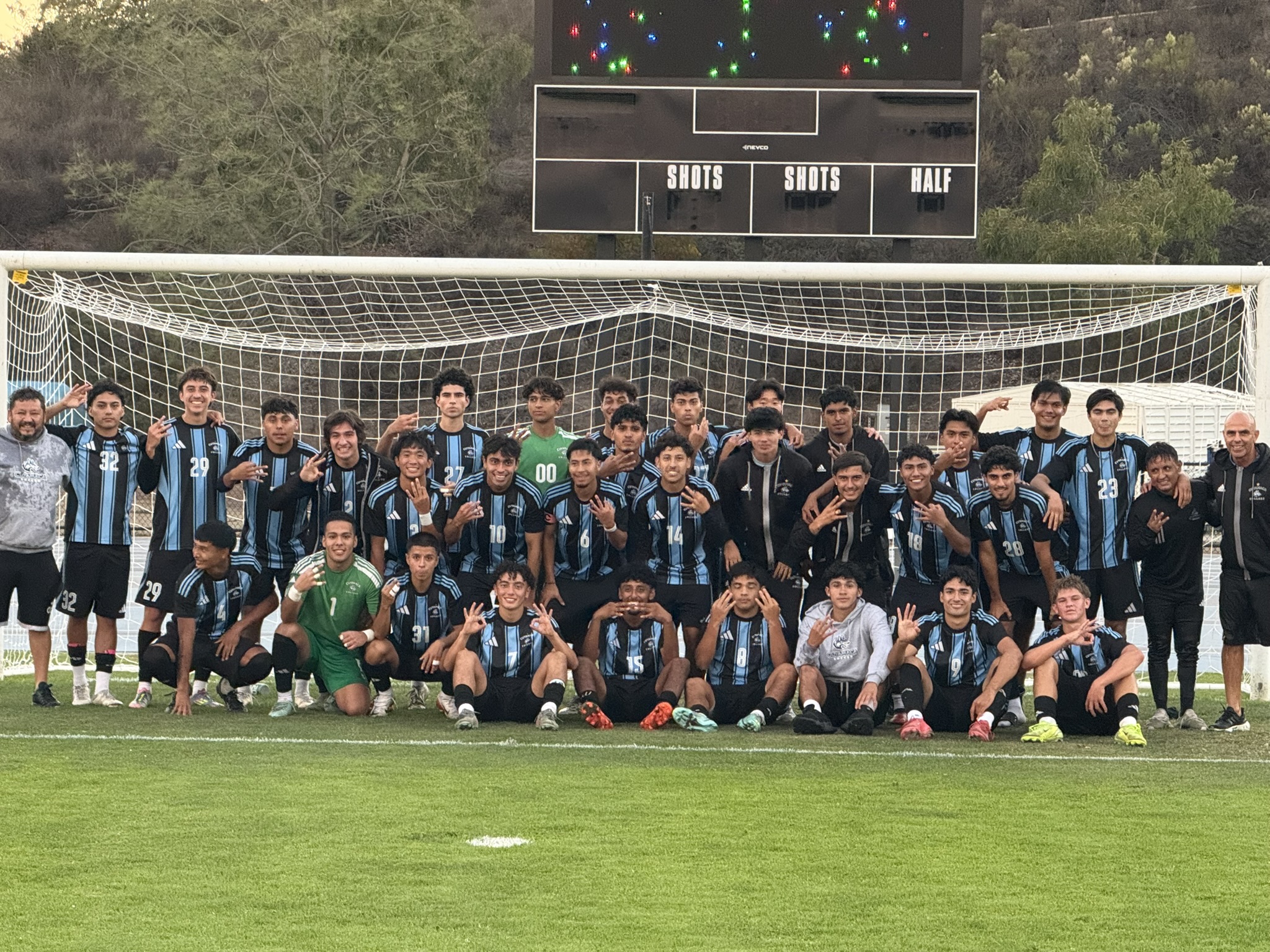 Back-to-Back: Cuyamaca Men&rsquo;s Soccer Captures 2025 PCAC Title After 7&ndash;0 Win