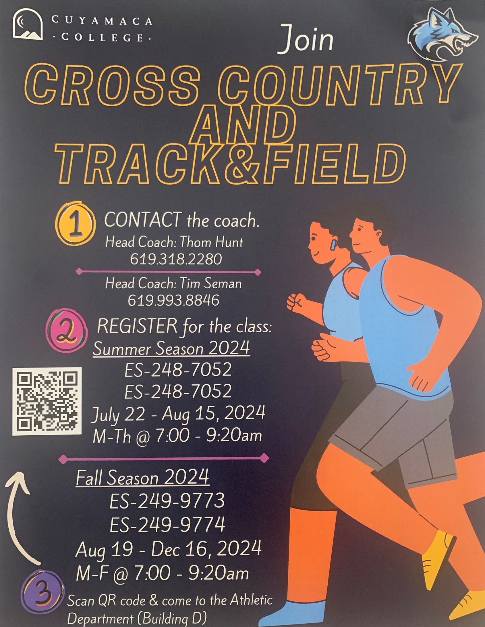 Cross Country looking for you!