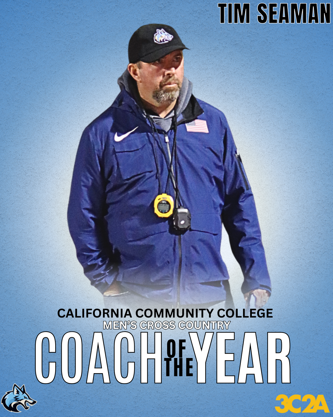 Tim Seaman Named 5CTCA Men&rsquo;s Cross Country Coach of the Year