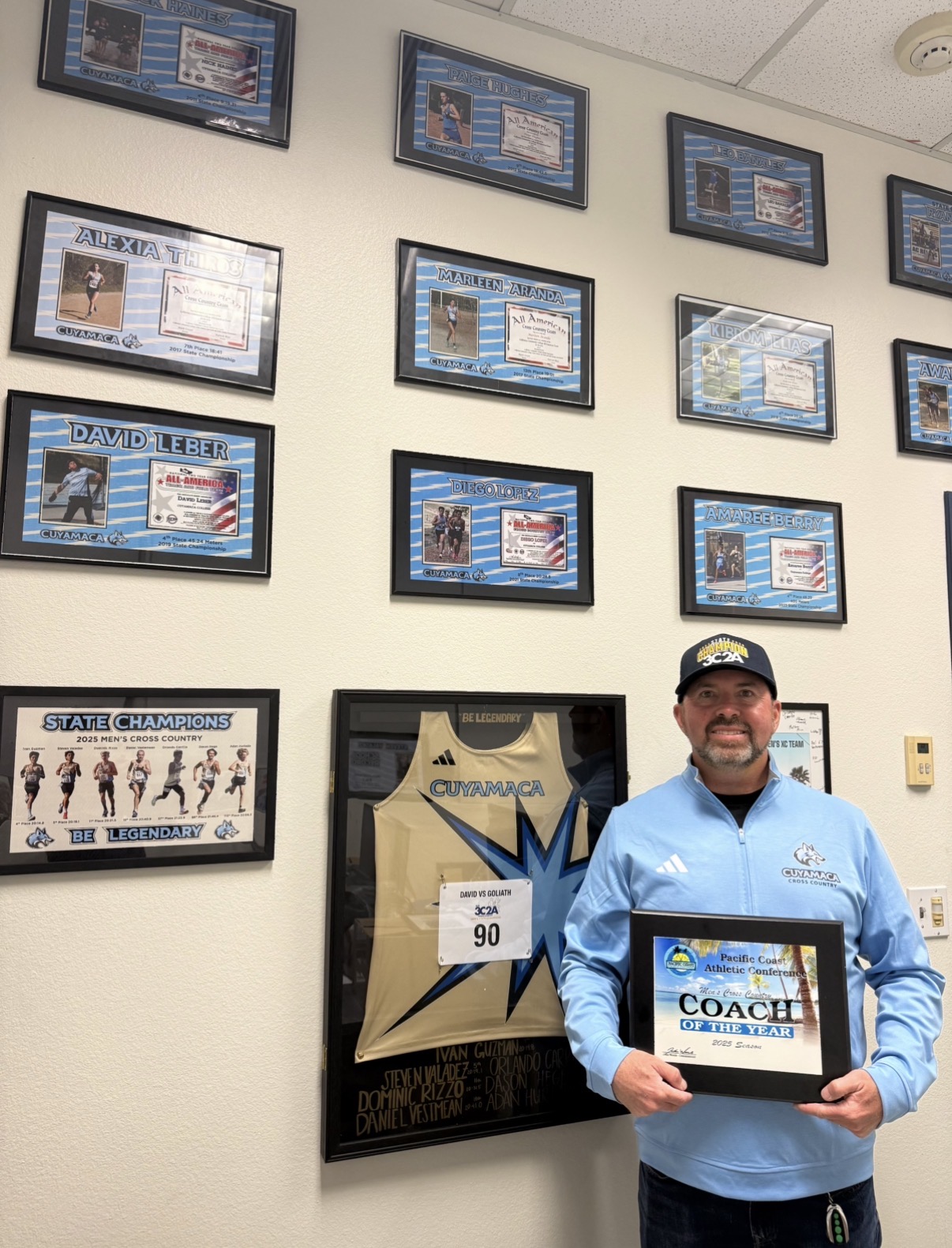 Tim Seaman Named PCAC Men&rsquo;s Cross Country Coach of the Year