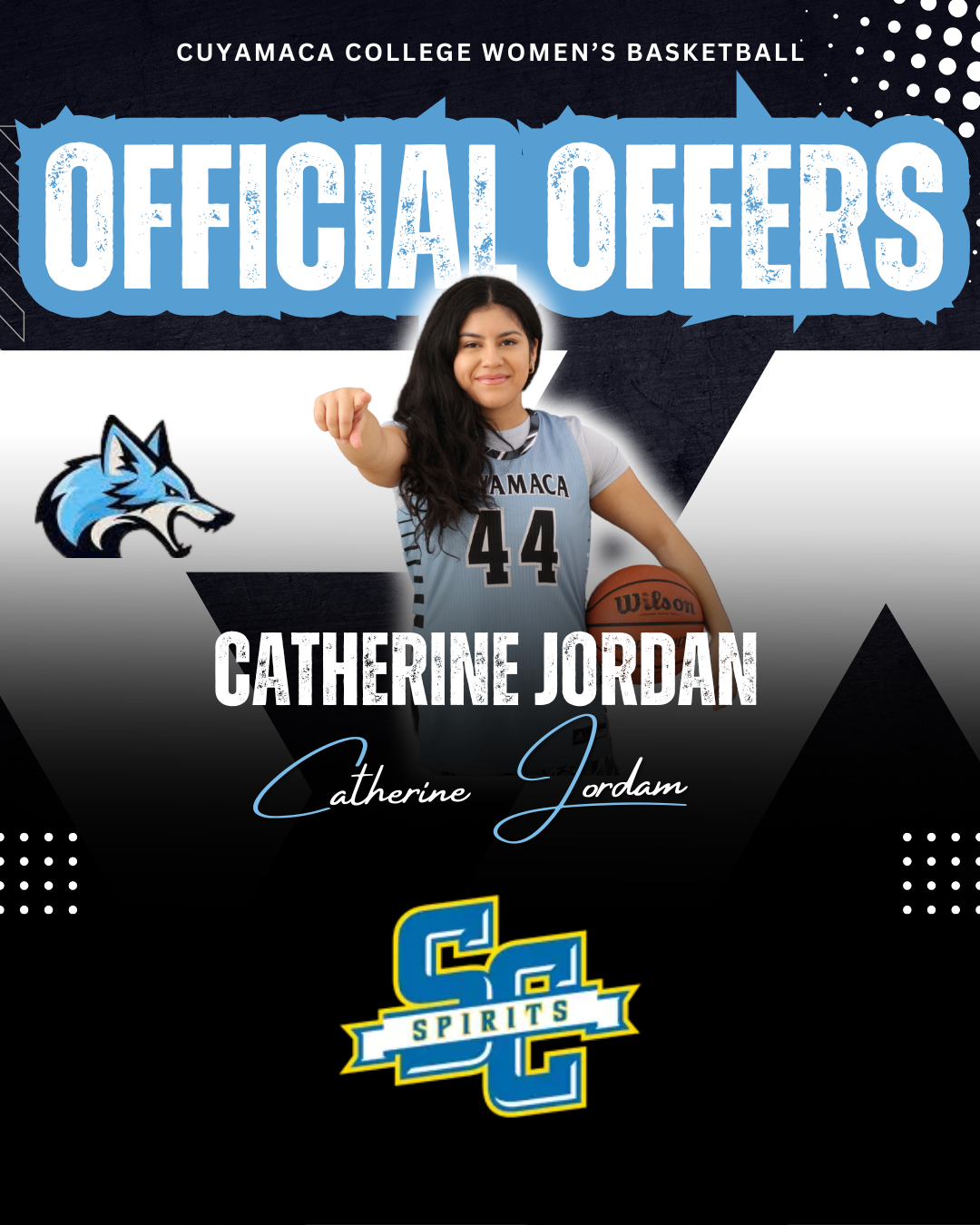 Catherine Jordan Receives First Offer from Selma College (NC)