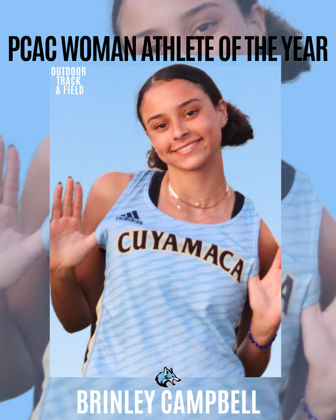 Brinley Campbell Earns PCAC Women&rsquo;s Track & Field Athlete of the Year