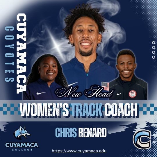 Olympians and World Champions to Elevate Cuyamaca College Track & Field